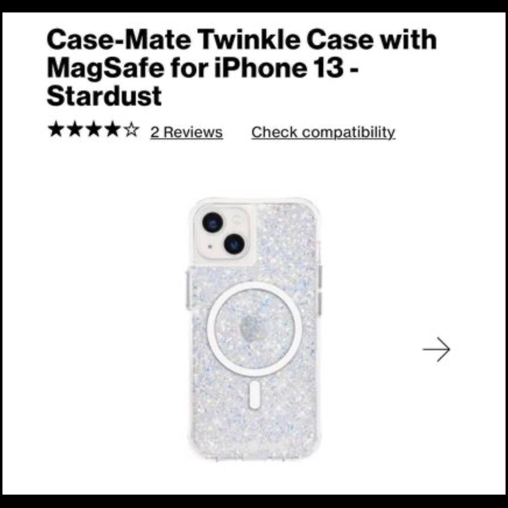 NWOT Casemate iPhone 13 case